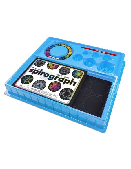 Drawing Set Spirograph Silverlit Black