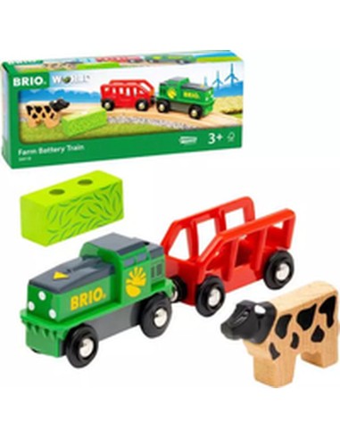 Train Brio Farm battery train