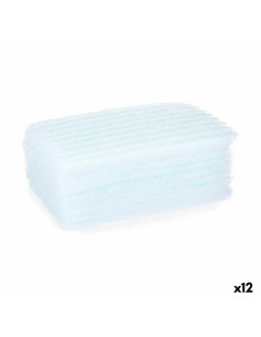 Body Sponge Berilo 11880014 Blue White 19,5 x 12 x 1,5 cm Soap (12 Units)