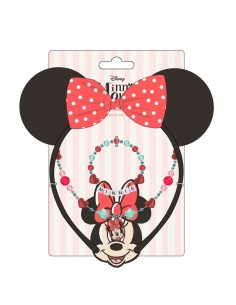 Necklace and Bracelets set Minnie Mouse 2
