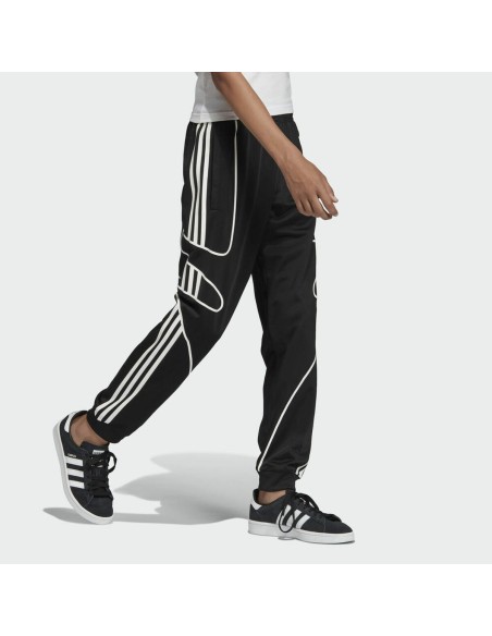 Children's Tracksuit Bottoms FLAMESTRK Adidas DW3861 Black 8 Years