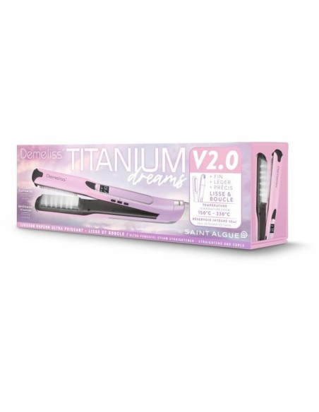 Hair Straightener Saint-Algue Pink