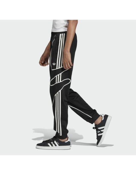 Children's Tracksuit Bottoms FLAMESTRK Adidas DW3861 Black 8 Years
