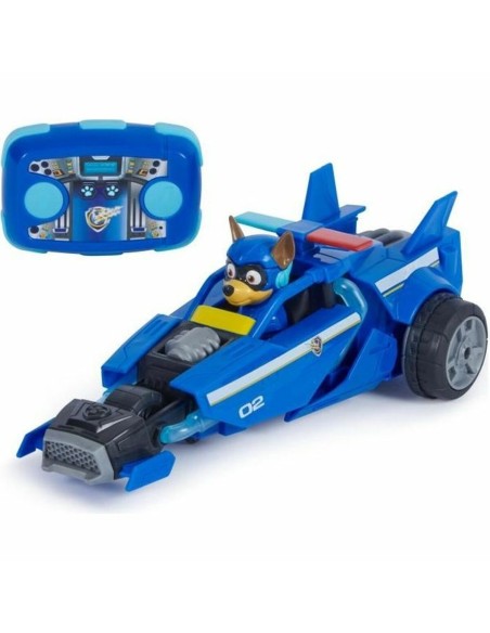 Remote-Controlled Car The Paw Patrol Golden Black/Blue