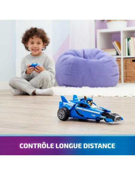 Remote-Controlled Car The Paw Patrol Golden Black/Blue