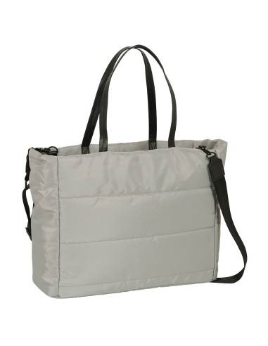 Bag Minnie Mouse Teen Sand Padded Grey 40 x 31 x 17 cm