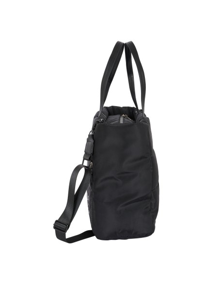 Bag Mickey Mouse Clubhouse Teen Mood Black 40 x 31 x 17 cm Padded