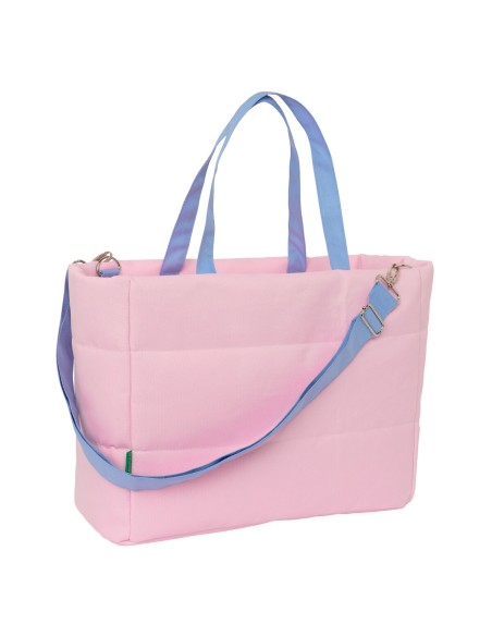 Bag Benetton Pink Pink 40 x 31 x 17 cm