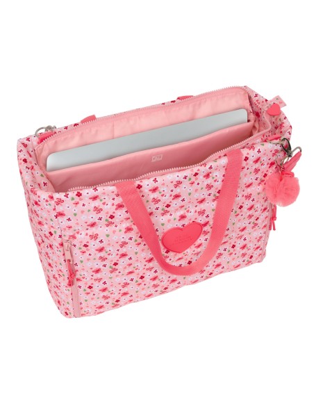 Bag Vicky Martín Berrocal In bloom Pink 40 x 31 x 17 cm