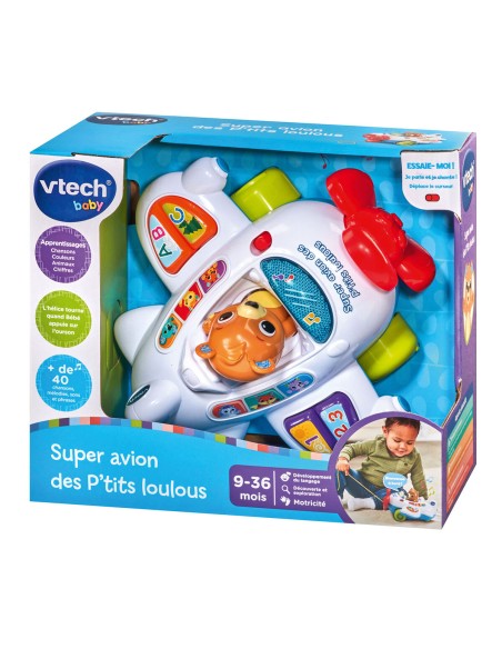 Educational game Vtech Baby Super avion des P´tits Loulous (FR)