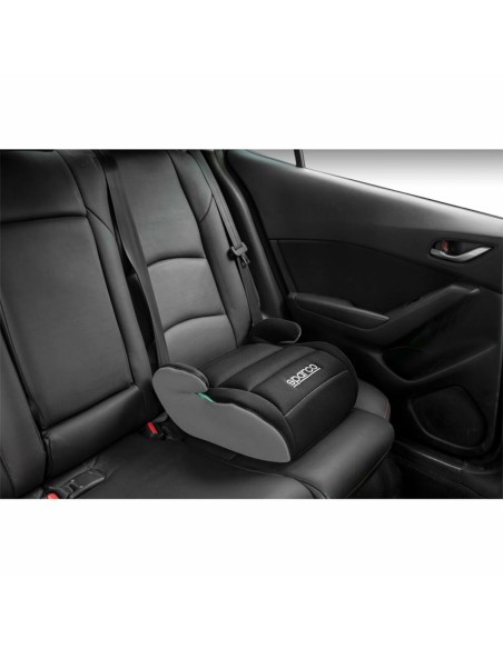 Car Booster Seat Sparco F100Ki R129 Black Grey ECE R129
