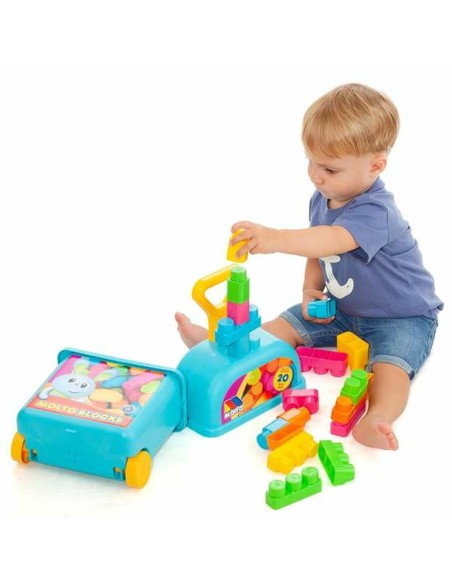 Building Blocks Game Moltó 20 Pieces Trolley