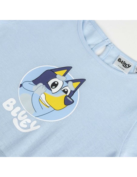 Dress Bluey Light Blue