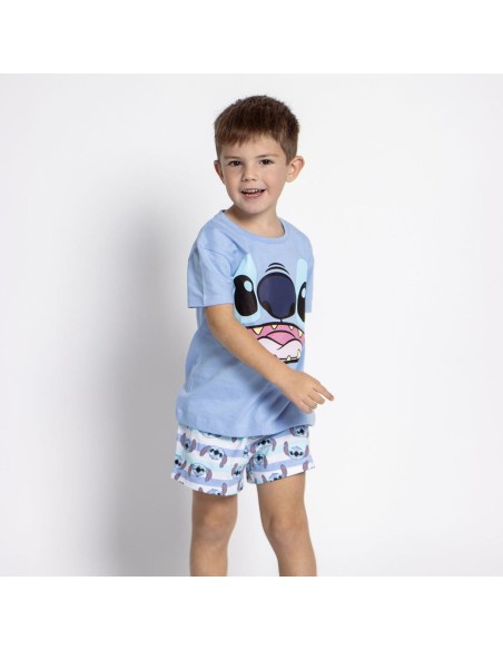Children's Pyjama Stitch Blue