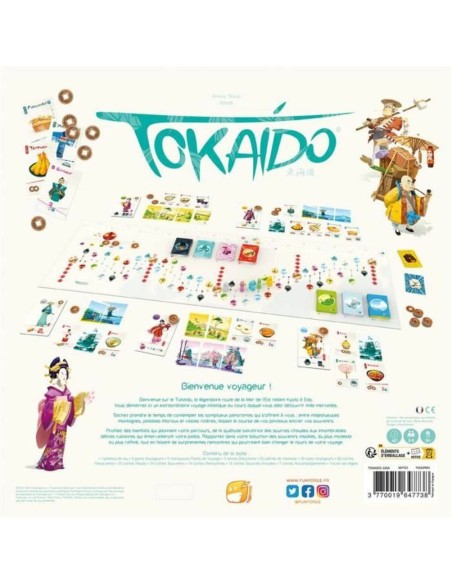 Board game Asmodee Tokaido : 10ème Anniversaire (FR)