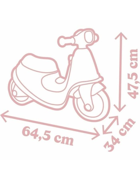 Tricycle Smoby scooter Pink