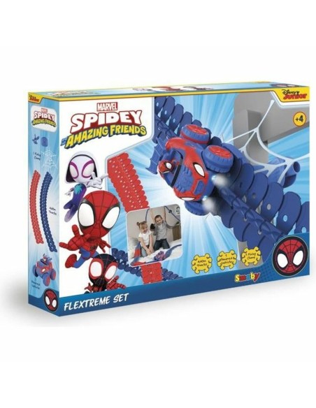 Racetrack Smoby Spidey Amazing Friends Flextrem set