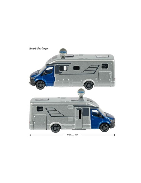Motor caravan Majorette Camping Car Mercedes Grey