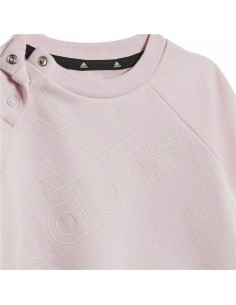 Children's Sports Outfit Adidas Essentials Logo Pink 2