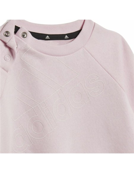 Children's Sports Outfit Adidas Essentials Logo Pink