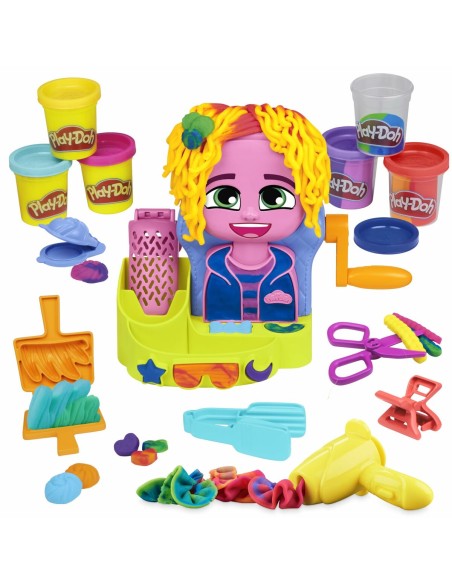 Modelling Clay Game Hasbro Playdoh Accessories 6 Pots Hair
