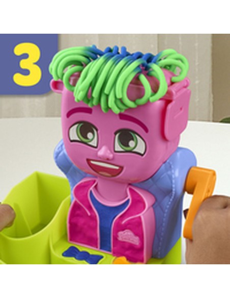 Modelling Clay Game Hasbro Playdoh Accessories 6 Pots Hair