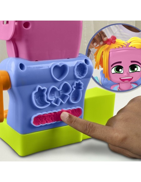 Modelling Clay Game Hasbro Playdoh Accessories 6 Pots Hair