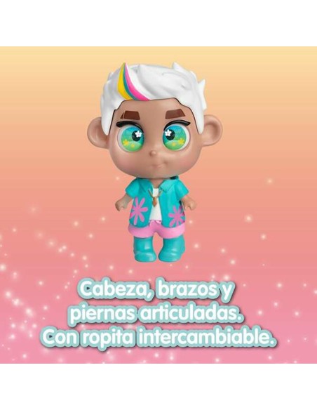 Baby Doll Famosa Mini Trotties Emoji Eyes 12 cm Articulated
