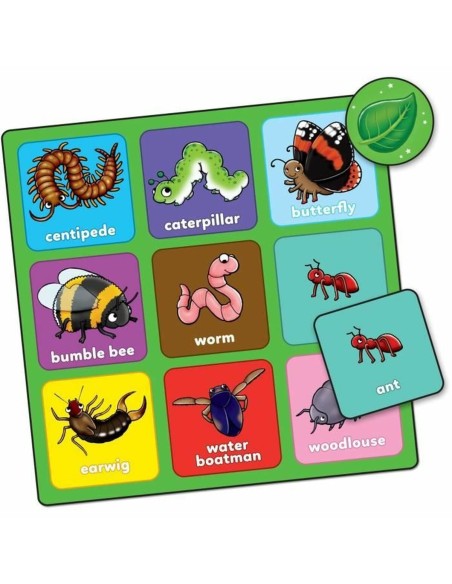 Educational Game Orchard Little Bug Bingo (FR)