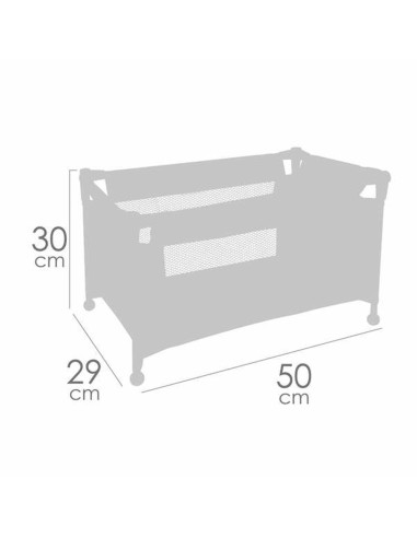 Travel cot Decuevas Koala 50 x 29 x 30 cm Pink