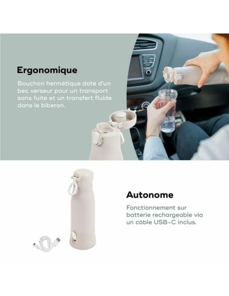 Baby bottle warmer Babymoov Moov & Feed Beige