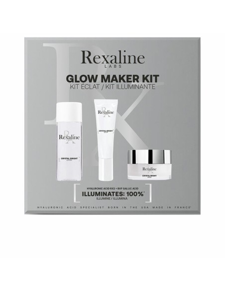 Women's Cosmetics Set Rexaline Crystal Bright Glow 3 Pieces