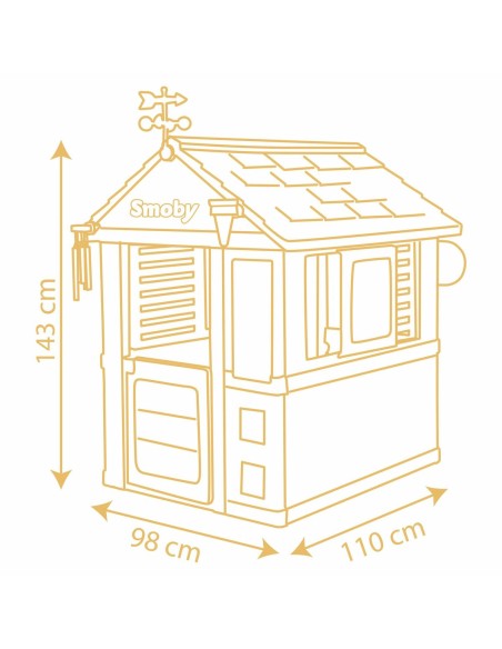 Children's play house Smoby 4 Seasons 102,7 x 121,8 x 143,4 cm