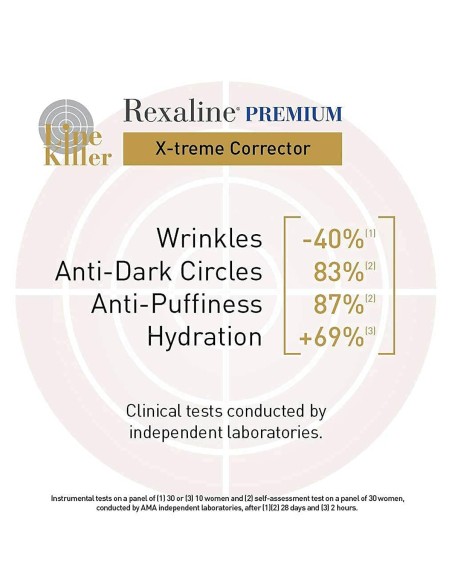 Anti-Ageing Cream for Eye Area Premium Line Killer X Treme Rexaline 15 ml