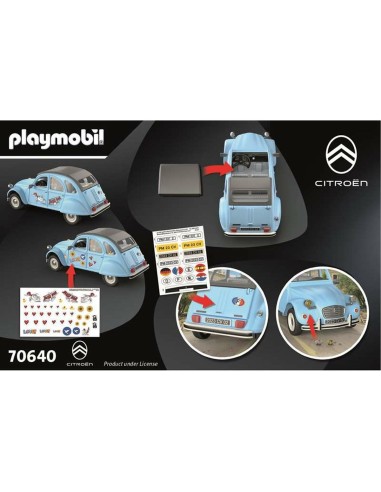 Vehicle Playset Playmobil Blue Car 57 Pieces