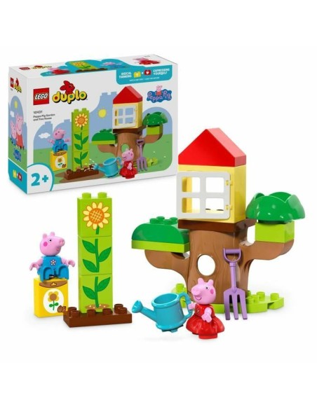 Construction set Lego Peppa Pig's Garden and Treehouse Multicolour