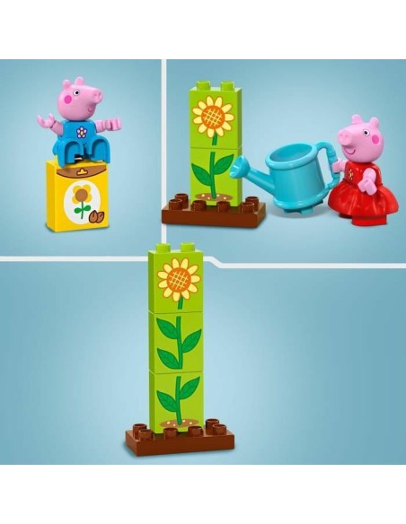 Construction set Lego Peppa Pig's Garden and Treehouse Multicolour