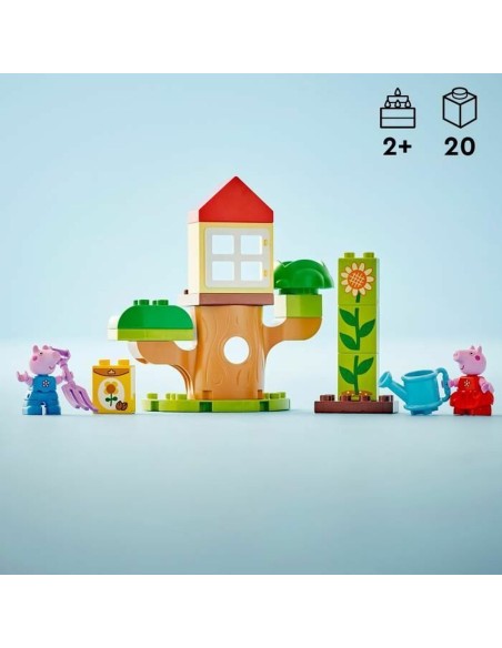 Construction set Lego Peppa Pig's Garden and Treehouse Multicolour