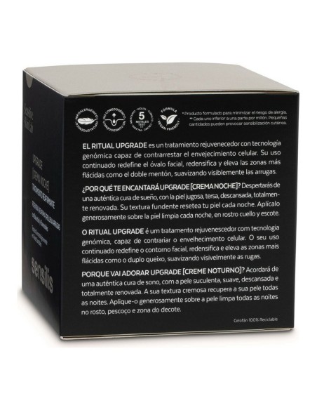 Anti-Ageing Night Cream Sensilis Upgrade Firming 50 ml
