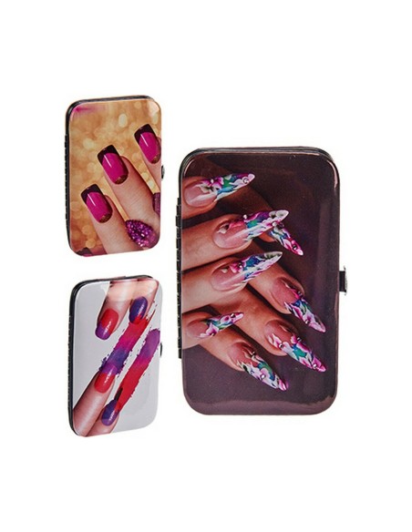 Manicure Set Plastic Nails (12 Units)