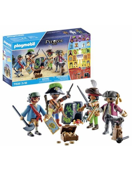 Playset Playmobil Pirates 71533 83 Pieces
