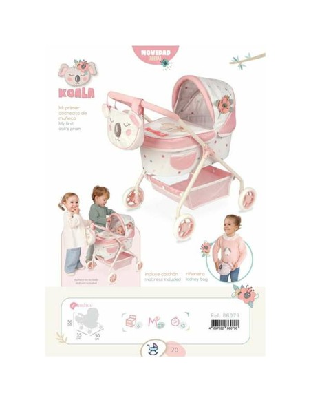 Doll Stroller Decuevas Koala 35 x 50 x 56 cm