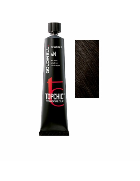 Permanent Dye Goldwell TOPCHIC Nº 4N 60 ml