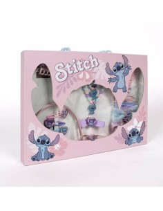 Hair accessories Stitch Pink 24 Pieces