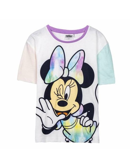 Child's Short Sleeve T-Shirt Minnie Mouse Dark green 5 Years