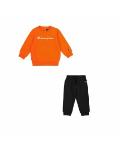 Sports Outfit for Baby Champion Crewneck Suit Orange Dark Orange