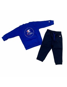 Sports Outfit for Baby Champion Crewneck Suit  Blue