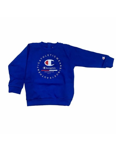 Sports Outfit for Baby Champion Crewneck Suit  Blue