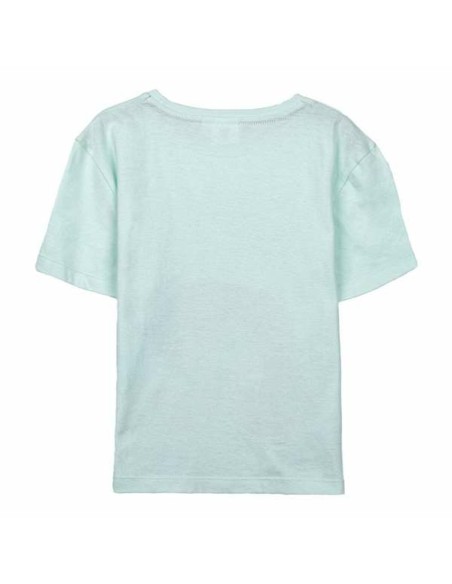 Child's Short Sleeve T-Shirt Disney Princess Light Green 3 Years