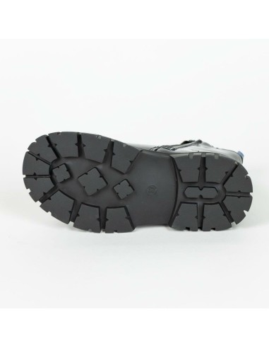 Kids Casual Boots Stitch Black